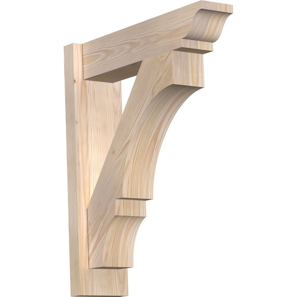 Ekena Millwork Balboa Smooth Traditional Outlooker, Douglas Fir, 5 1/2"W x 20"D x 24"H OUT06X20X24BOA01SDF - main